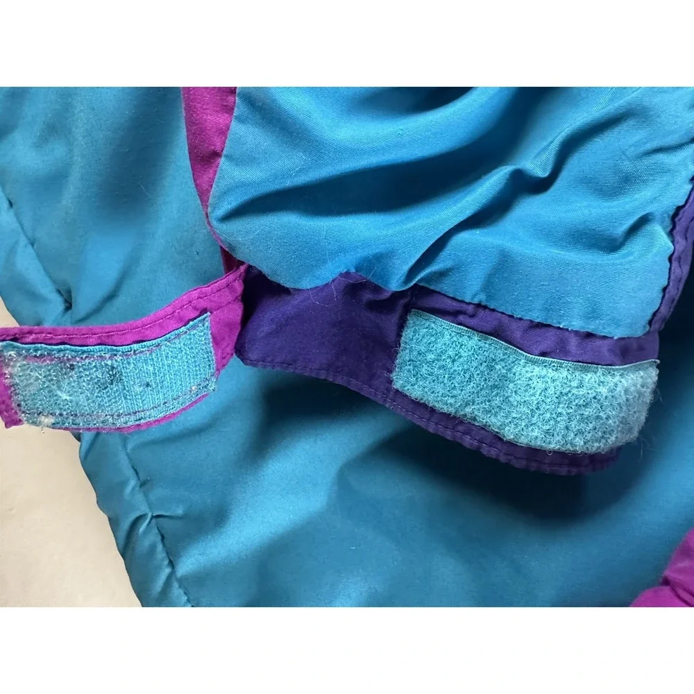 Vintage Columbia Coat Girls 14/16‎ Purple Williwaw Retro Color Block Ski Jacket
